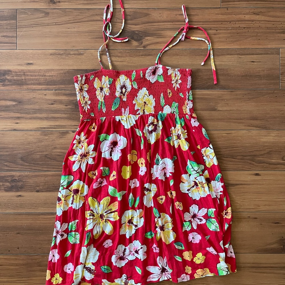 Summer Floral Mini Dress